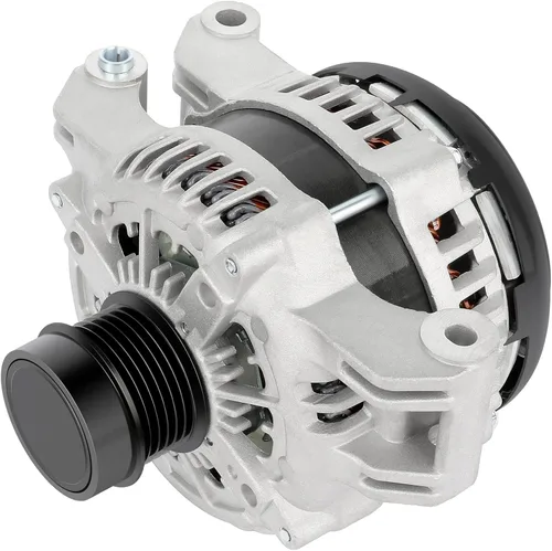 Vista 21 de Alternador apto para Chevy para Buick, reemplazo de alternador de alto rendimiento para 1 un cable autoexcitante, para alternador GM Chrome ADR0335