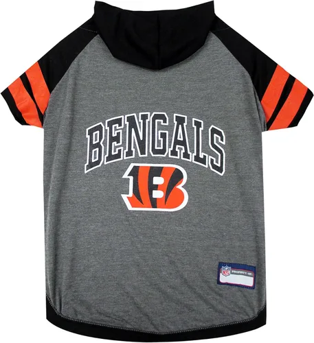 Vista 38 de NFL sudadera con capucha tee para perros y gatos. Fútbol perro sudadera con capucha playera disponible en todos los equipos de 32 NFL. cuttest