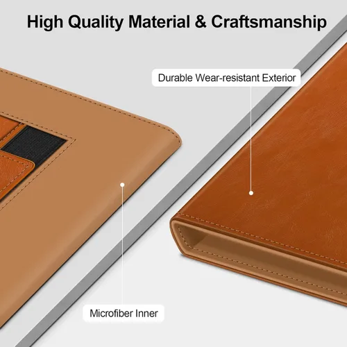 Vista 8 de Fintie Funda universal para lector electrónico de tableta de 6 a 7 pulgadas – Funda de piel sintética de alta calidad con ranura para tarjeta