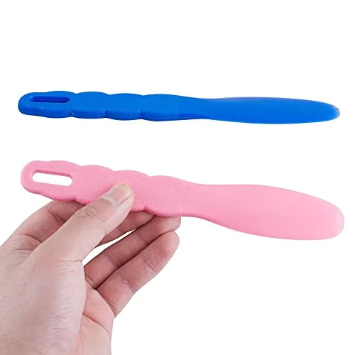 Vista 4 de 4 espátula de mezcla de plástico autoclavable para laboratorio dental surtido de yeso, herramienta de mezcla de material de impresión