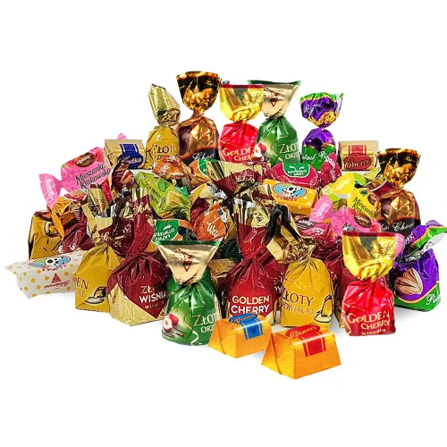 SECRETS OF SIBERIA - EXCLUSIVO Polonia Surtido Party Mix Candies – Caja Variedad de Famosas Obleas de Chocolate Polaco Caramelo y Jelly Candy Mix