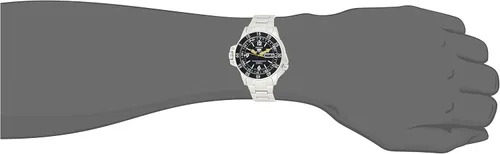Vista 4 de Seiko SKZ211K1 Five Sports - Reloj automático de acero inoxidable para hombre, Blanco, Reloj analógico, reloj automático