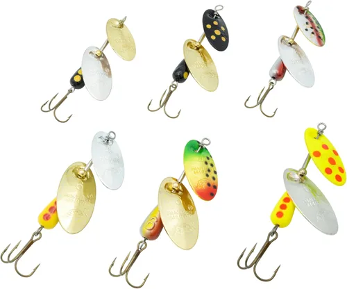 Vista 13 de Panther Martin Fishing Lures 6-Pack All Time Greatest Fish Catcher World Famous Spinning Lures in Value Kit Spinners for Trout, Salmon, Panfish
