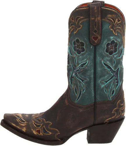 Vista 7 de Dan Post Mujer Vintage Blue Bird