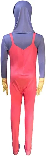 Vista 2 de Disfraz de circo digital para niños, disfraz de Pomni cosplay, traje de Jax