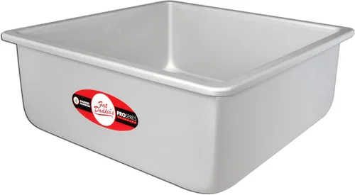 Vista 12 de Fat Daddio's PSQ-442 - Molde cuadrado de aluminio anodizado para tartas, 4 x 2 pulgadas