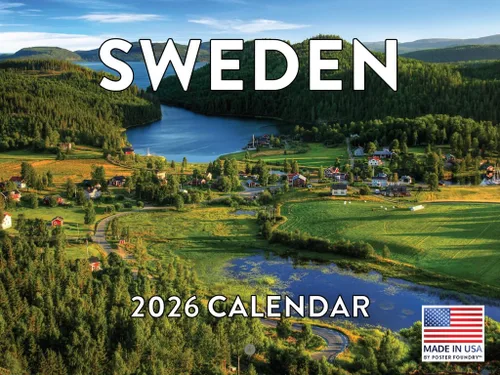 Vista 21 de Calendario Argentina 2026 Calendario mensual de pared de 12 meses Fabricado en Estados Unidos