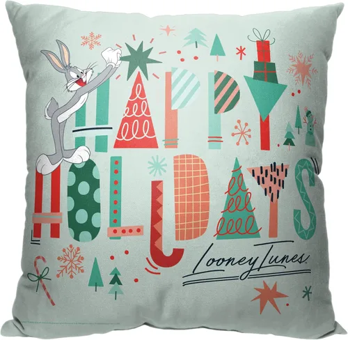 Vista 4 de Northwest Warner Bros. Looney Tunes - Almohada de 18 x 18 pulgadas, soplada
