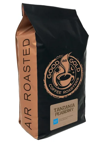 Vista 17 de Granos de café de Chiapas mexicano (5 libras), comercio justo, tostado medio, tostadores de café Good As Gold