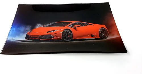 Vista 14 de E.G.G. Bandeja de vidrio resistente a las roturas: Decorativa/Coleccionable de alta resolución Gran regalo (entre nosotros)