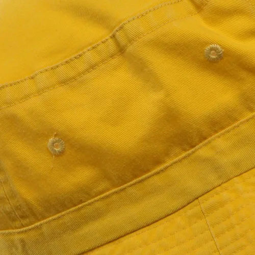 Vista 5 de Sombrero de cubo teñido pigmentado, rojo, Amarillo, talla única