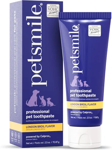 Vista 8 de Petsmile Pasta de Dientes Profesional para Mascotas para Gatos y Perros - Única Pasta de Dientes Aceptada por VOHC - Clínicamente Comprobada