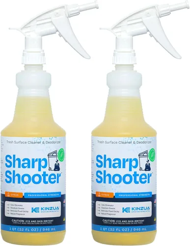 Vista 9 de KINZUA ENVIRONMENTAL Sharpshooter, eliminador de olores y desengrasante resistente para botes de basura, limpiador de superficies de basura y espuma
