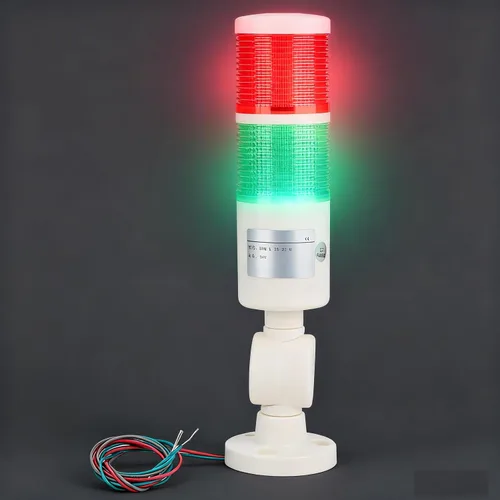 BEM-50-2T-D Luces indicadoras industriales 24V 0.16A 2W 2 capas Luz LED constante Señal plegable Luz de precaución Luces de advertencia de tráfico