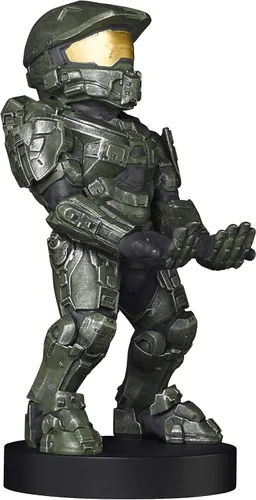 Vista 2 de Exquisite Gaming Cable Guys - Master Chief de Halo Charging Phone and Controller Holder - Juegos electrónicos
