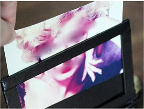 Vista 6 de OLizee™ Marco de fotos en forma de trípode para cámara creativa