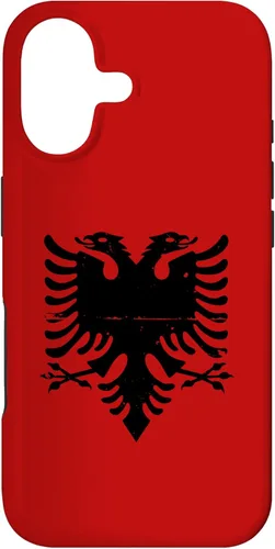 Albania Vintage Albanian Flag Case for iPhone 17