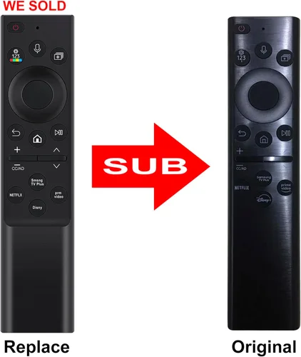 Vista 3 de Allimity BN59-01385A - Control remoto de voz de repuesto compatible con modelos 2022 Samsung Neo QLED 4K Smart TV QN90B LS03B QN100B LS01B Series TVs