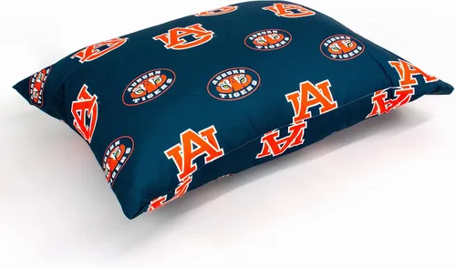 Vista 2 de College Covers Everything Comfy Auburn Tigers - Par de fundas de almohada, estándar, 20 x 30 pulgadas, incluye 2 fundas de almohada