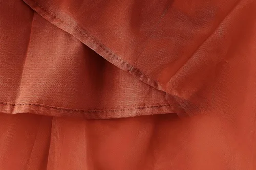 Vista 6 de Vestidos de encaje para niñas pequeñas, vestido elegante para niña, vestido de princesa de encaje con mangas con vuelo