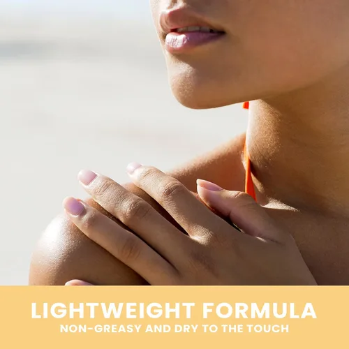 Vista 3 de Hawaiian Tropic Spray de protección solar de aceite seco de hidratación sin peso SPF 30, 5 onzas Bruma de aceite de protección solar, SPF 30, sin