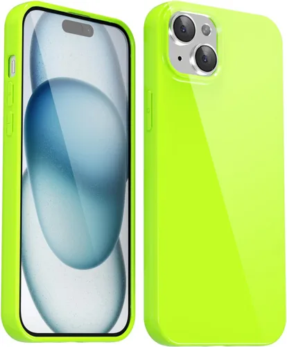 Vista 600 de Svanove para iPhone 7 Plus/ 8 Plus, funda de silicona, de goma suave brillante y gel de jey lindo, funda protectora de plástico simple y lisa