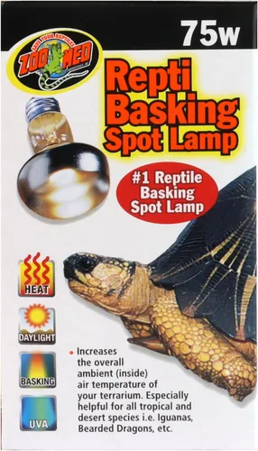 Vista 4 de Zoo Med Repti Basking Spot - Bombilla de repuesto para lámpara (75 W, 3 unidades)