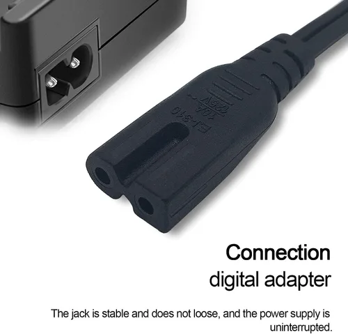 Vista 2 de BestCH Cable de alimentación de CA para Sony portátil CDP19 CDP27 CDP37 CDP47 CDP85ES CDP110 CDP190 CDP-310 CDP390 CDP510 reproductor de CD/MP3