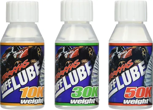 Traxxas Kit de aceite diferencial 5136X (10,000, 30,000, 50,000 pesos)