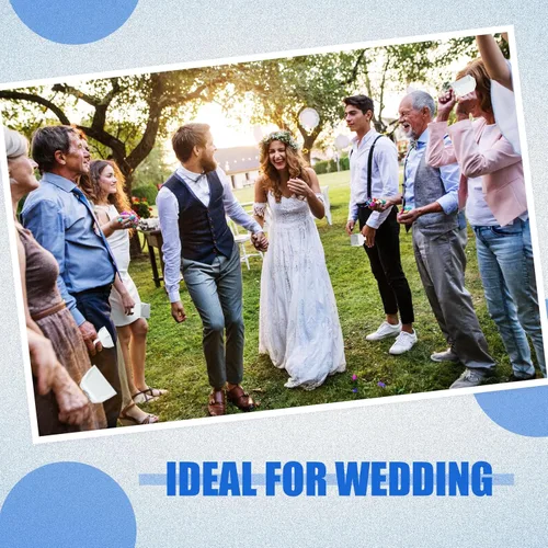 Vista 5 de Treela 36 unidades de cencerros de metal con asas, campanas de vaca que hacen ruido para eventos deportivos de 3 pulgadas, cencerro de animación a