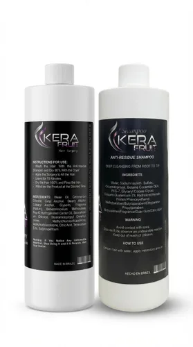 Vista 2 de Tratamiento De Cirugia Capilar Para El Cabello Restaura Y da Brillo 16 oz o Cirugía Capilar Queratina Medio Litro