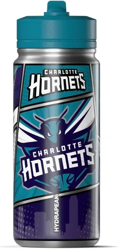 Vista 22 de Hydrapeak x NBA Los Angeles Lakers Botella de agua de 591 ml de acero inoxidable, botella deportiva con doble pared aislada con licencia