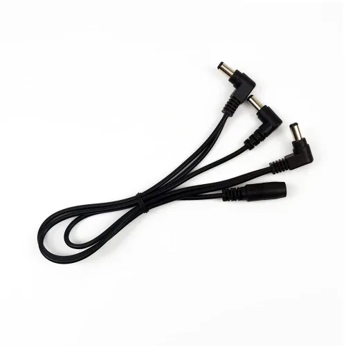 Vista 7 de Cable de alimentación de cadena margarita de 3 maneras DC para adaptador de fuente de alimentación de pedal de guitarra 1 a 3