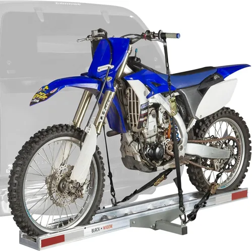 Vista 9 de Porta bicicleta/motocicleta Black Widow amc-400 gancho montado deportivo