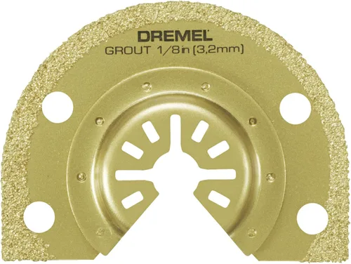 Dremel MM500 - Cuchilla oscilante multiherramienta de 1/8 pulgadas para extracción de lechada, accesorio de carburo de corte rápido, interfaz
