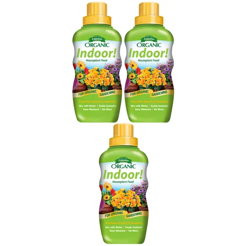 Espoma Alimento orgánico concentrado para plantas de interior de 8 onzas, fertilizante para plantas de interior para plantas grandes y pequeñas como