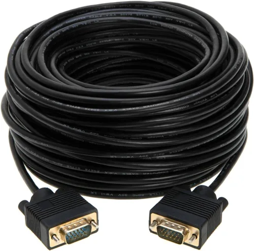 Vista 12 de Cables Direct Online Cable de monitor SVGA de 3 pies - macho a macho VGA a VGA 1080P para PC, proyector, computadora portátil, TV