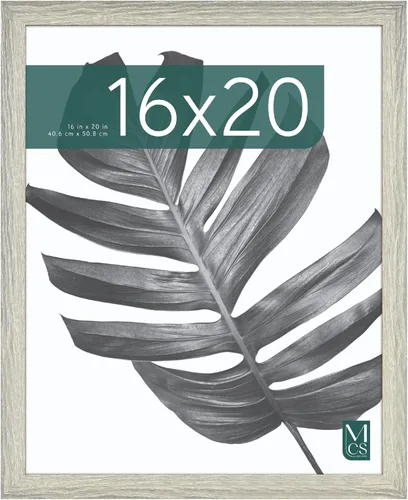 Vista 31 de MCS Studio Gallery Marco para foto rectangular de 12 x 18 pulgadas, imitación de veta de madera de color negro, para póster o impresión artística, 2