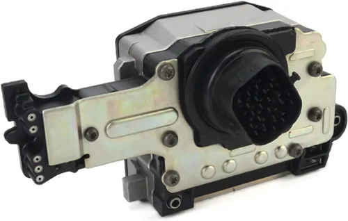 Vista 2 de 545RFE 45RFE Paquete de bloque de solenoide de cambio de transmisión compatible con Chrysler Aspen Dodge 2500 Jeep Wrangler (enchufe negro)