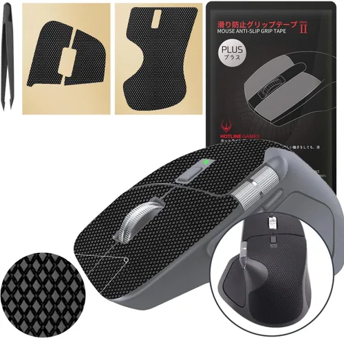 Vista 9 de HOTLINEGAMES Cinta de agarre antideslizante para mouse 2.0 Plus compatible con Logitech G Pro X2 Superstrike Lightspeed, G Pro X Superlight 2