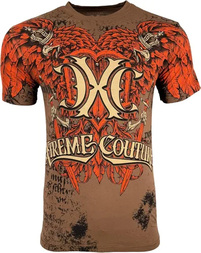 Vista 12 de Xtreme Couture by Affliction Camiseta para hombre, diseño gráfico Arena (Procesión)