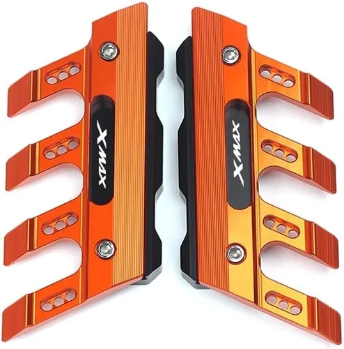 Vista 9 de Para Yamaha X-MAX Xmax 125 250 300 400 Protector lateral de caída de motocicleta Protector de horquilla delantera Protector de guardabarros Negro