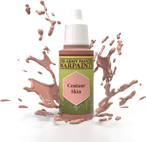 The Army Painter Centaur Skin Warpaint - Pintura acrílica altamente pigmentada a base de agua para juegos de rol de mesa, juegos de mesa y pintura