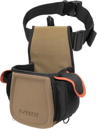 Vista 15 de Allen Company Shotgun Shell Pouch - Clay, Trap, and Skeet Shooting Accessories - Hunting and Gun Range Gear - Soft Canvas Design - Coffee/Copper