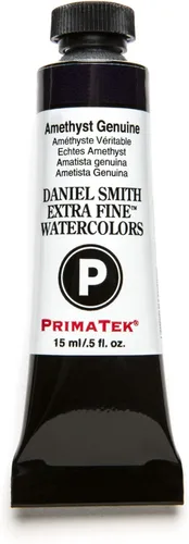 Daniel Smith Acuarela extra fina, tubo de pintura de 15 ml, amatista genuina (284600203), 0.5 fl oz (paquete de 1)