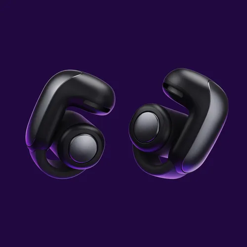 Vista 2 de Auriculares Bose Ultra Open con audio inmersivo, auriculares inalámbricos con clip de oreja abierta para mayor comodidad, OpenAudio para conciencia