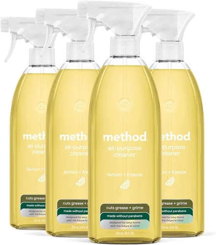 Vista 19 de Method Spray limpiador multiusos, clementina, perfecto para la mayoría de mostradores, azulejos, piedras y más, botellas de spray de 28 onzas