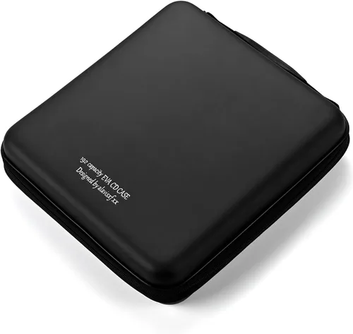 Vista 62 de Funda para DVD, estuche de CD EVA, organizador de almacenamiento, portátil, protector de DVD, soporte para billetera para coche