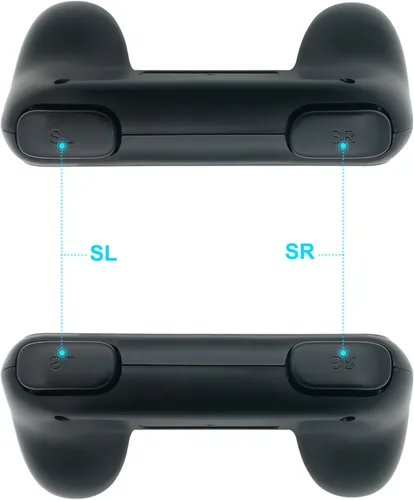 Vista 6 de Empuñaduras de mano para Switch and Switch OLED JoyCons, controladores de mano FYOUNG para Switch Joy Con y Switch OLED modelo 2021 (paquete de 4)