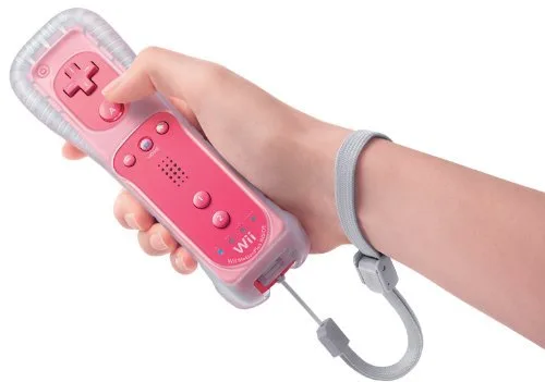 Vista 2 de Nintendo Wii Remote Plus - Pink (Bulk Packaging) (Renewed)